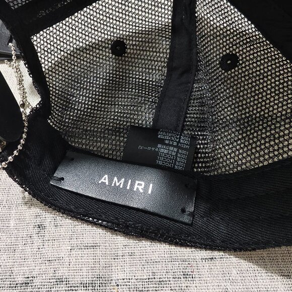AMIRI Black Baseball Cap - Picture 4 of 6